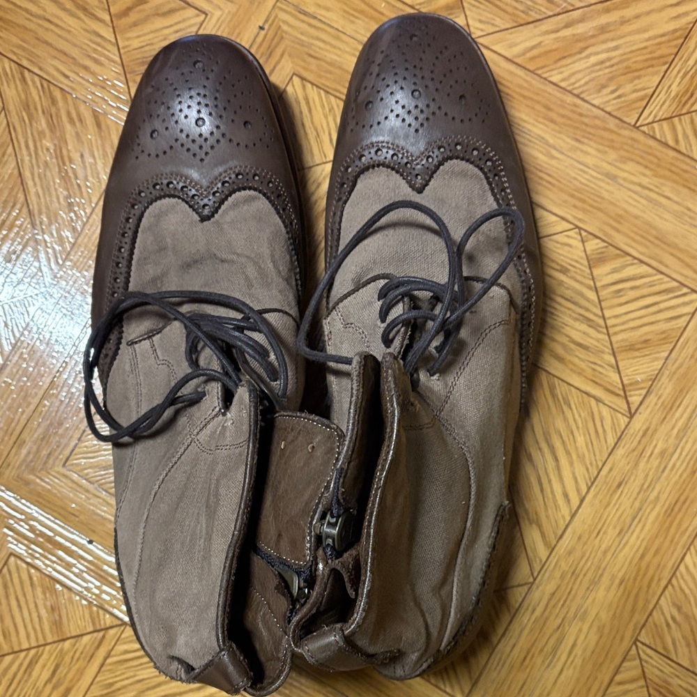 Men's Brown Brogue boots